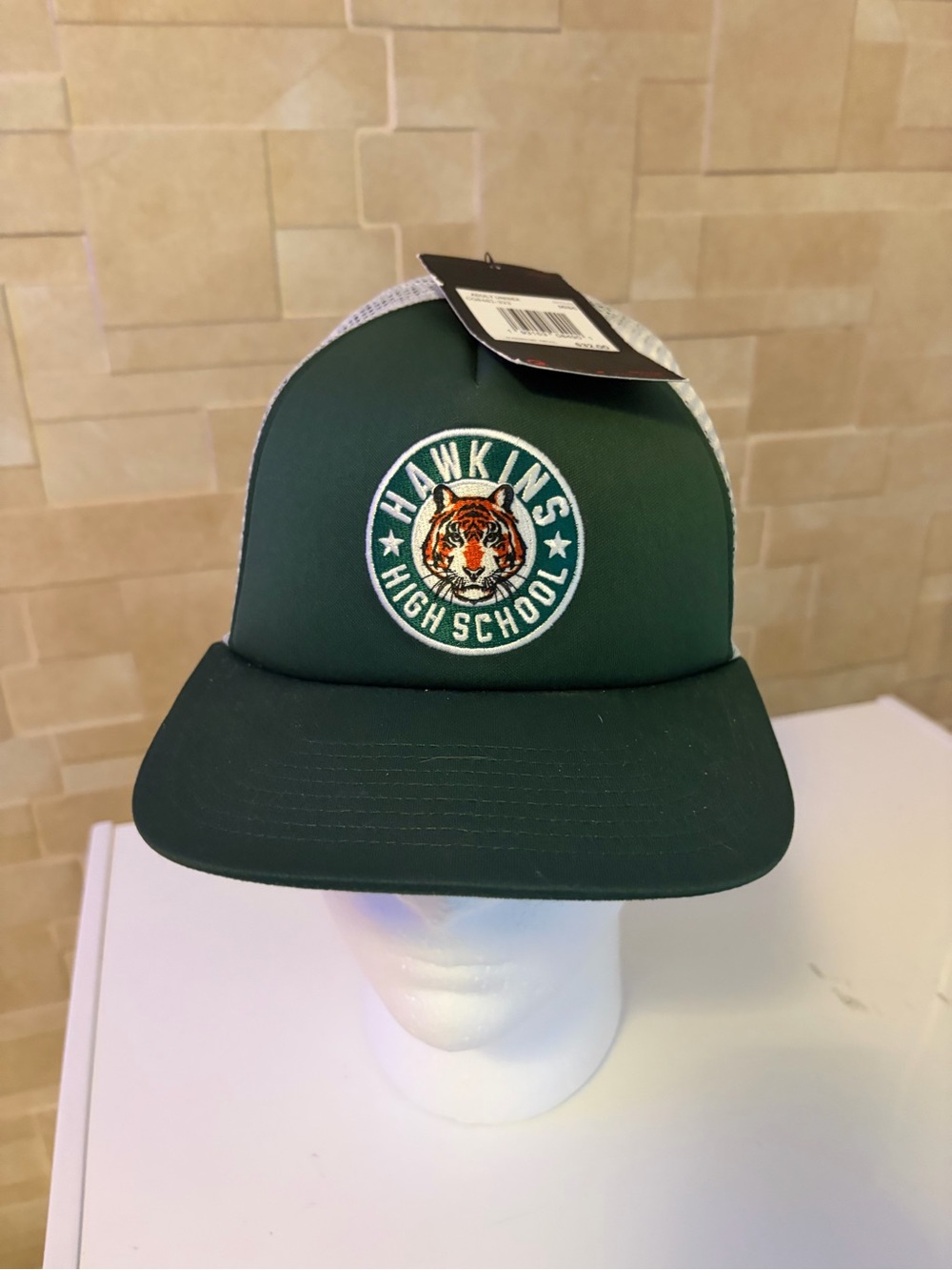 Nike Hawkins High School Green Trucker Hat Stranger Things